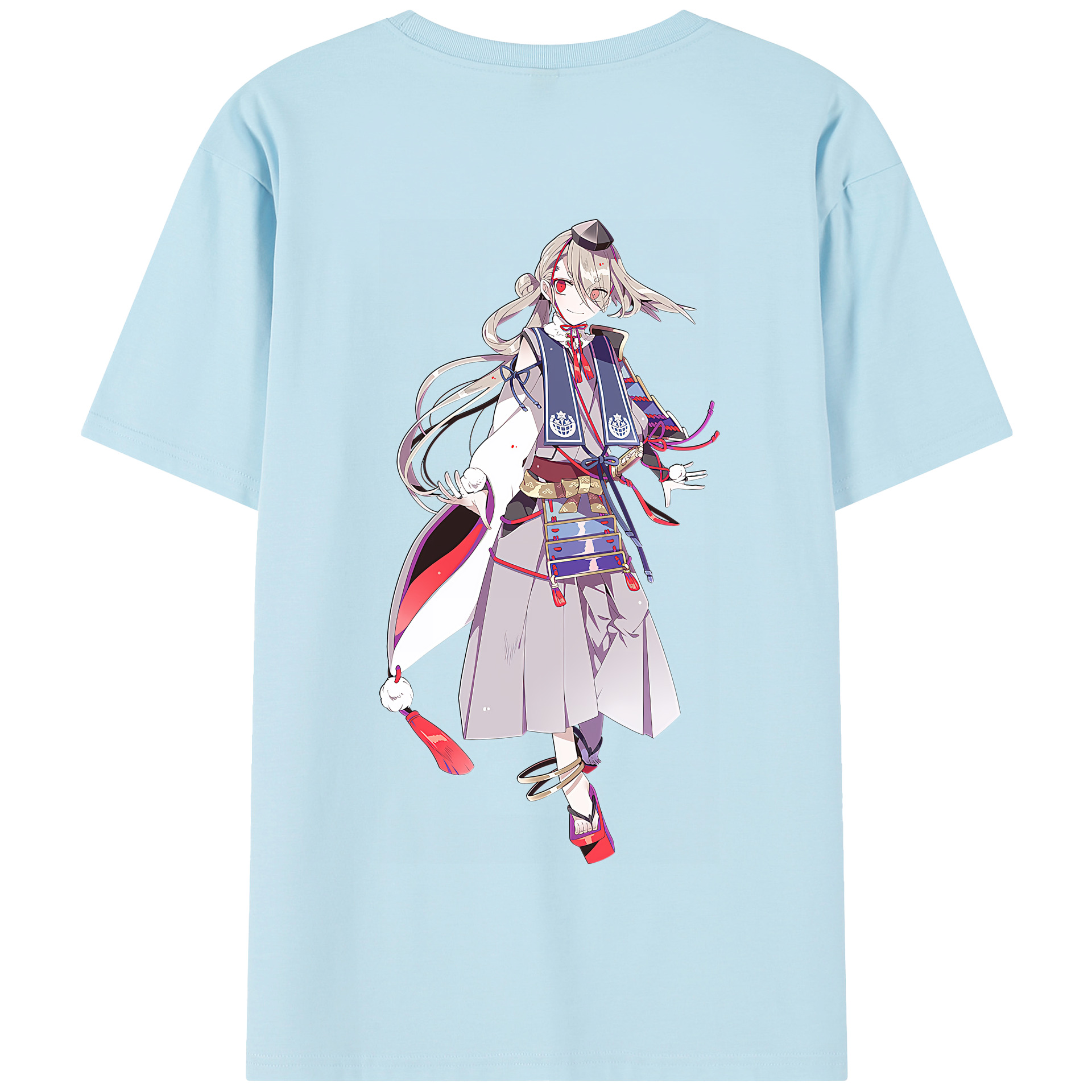 （画像用） 刀剣乱舞 Touken Ranbu 綿100％半袖Tシャツ（背面プリント）